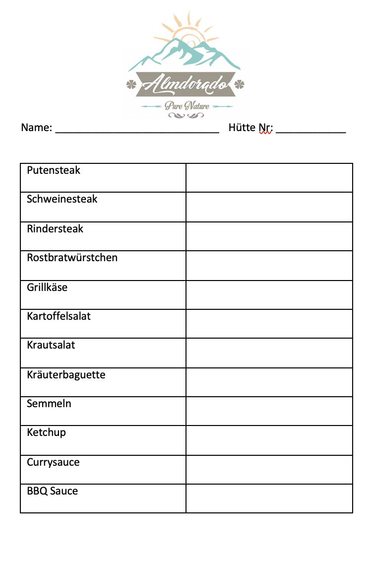 Alm-Extras – Almdorado Throughout Blank Vocabulary Worksheet Template